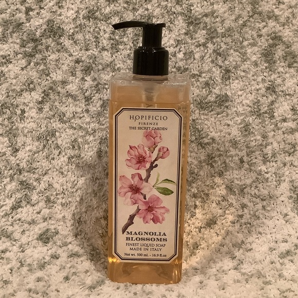 hopificio firenze Other - Hopificio Firenze The Secret Garden Scented Magnolia  Blossoms Hand Soap NWT